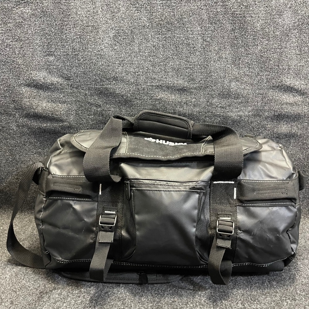 Husky 1000002975 Large Black Water Resistant Travel‎ Duffel Heavy Duty Tool Bag
